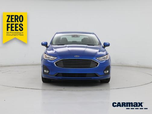 Blue 2020 Ford Fusion SE