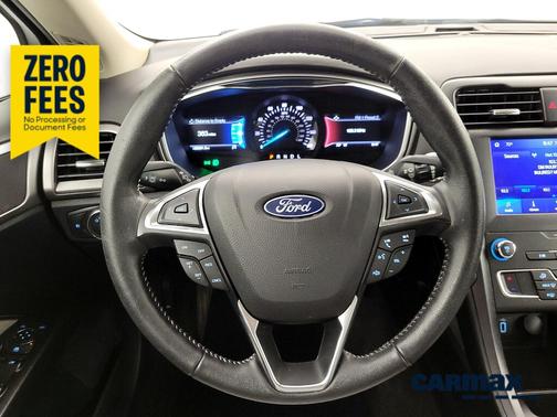 Blue 2020 Ford Fusion SE