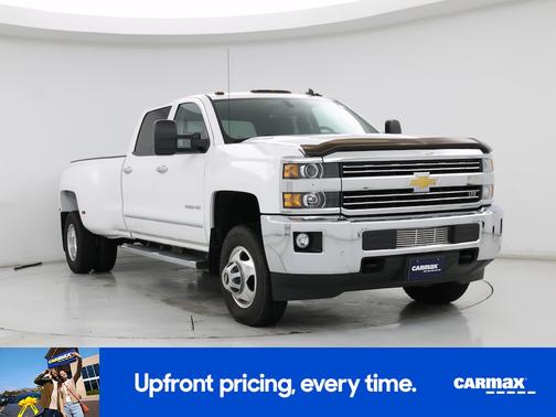 White 2015 Chevrolet Silverado 3500 LTZ
