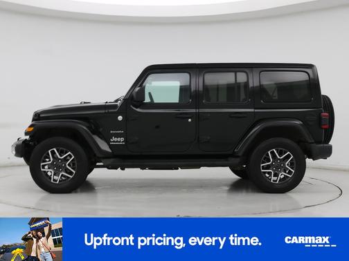 Black 2024 Jeep Wrangler Sahara