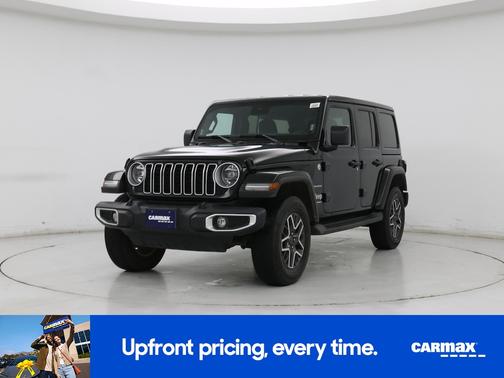 Black 2024 Jeep Wrangler Sahara