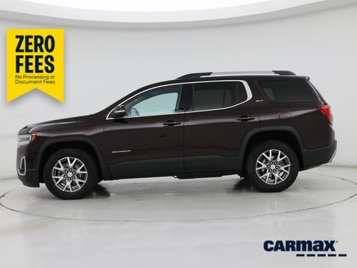 Burgundy 2021 GMC Acadia SLT