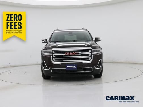 Burgundy 2021 GMC Acadia SLT