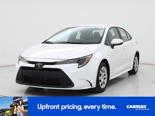 White 2024 Toyota Corolla LE