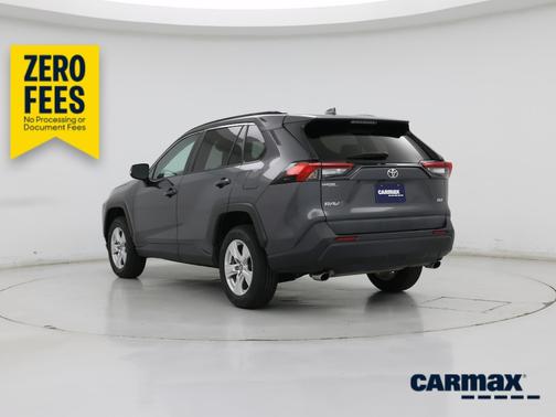 Gray 2021 Toyota RAV4 XLE