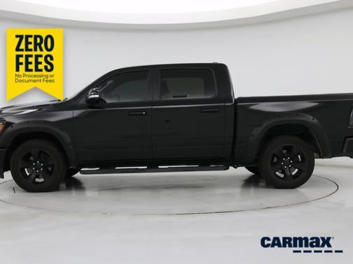 Black 2022 RAM 1500 Bighorn