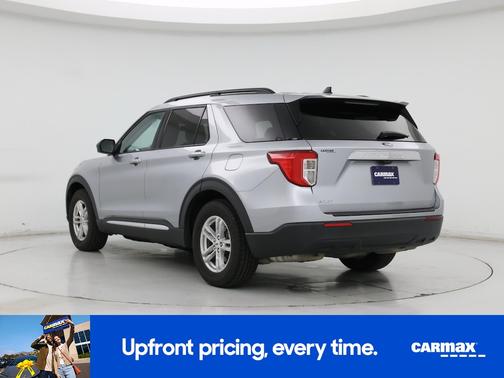 Silver 2022 Ford Explorer XLT