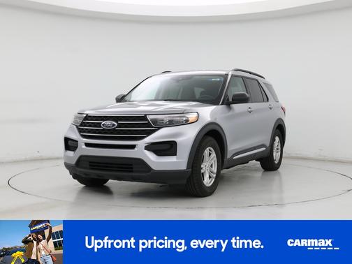 Silver 2022 Ford Explorer XLT