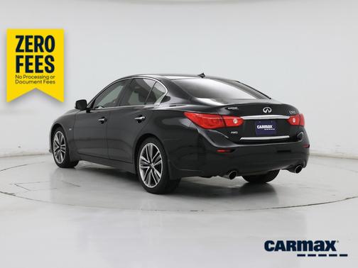 Black 2017 INFINITI Q50 Sport