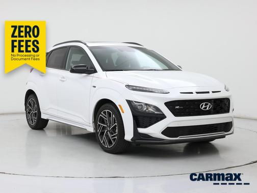 White 2023 Hyundai KONA N Line
