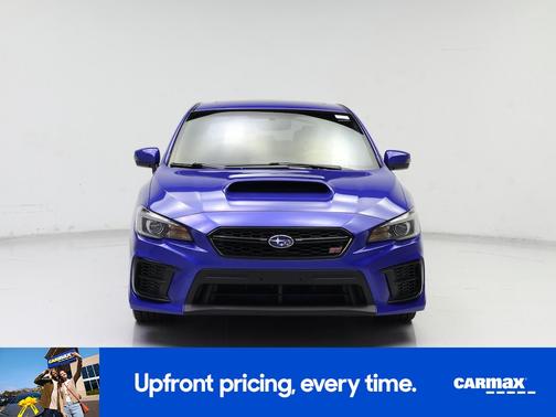 Blue 2020 Subaru WRX STI Limited