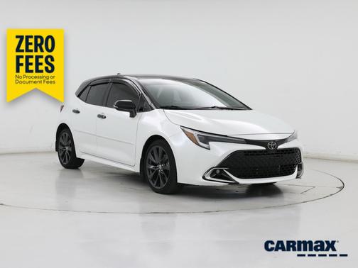 White 2024 Toyota Corolla Hatchback XSE