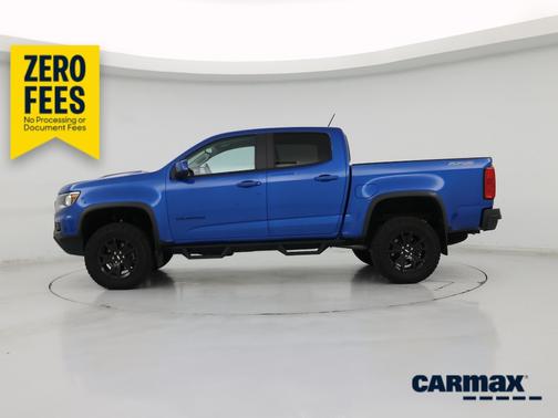 Blue 2022 Chevrolet Colorado ZR2