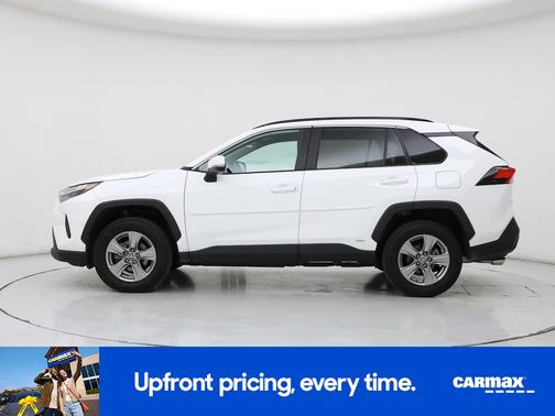 White 2024 Toyota RAV4 Hybrid LE