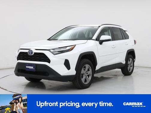 White 2024 Toyota RAV4 Hybrid LE