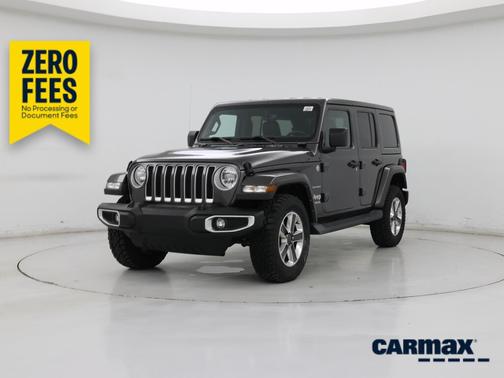 Gray 2022 Jeep Wrangler Unlimited Sahara