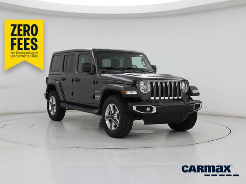 Gray 2022 Jeep Wrangler Unlimited Sahara