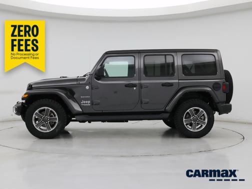Gray 2022 Jeep Wrangler Unlimited Sahara
