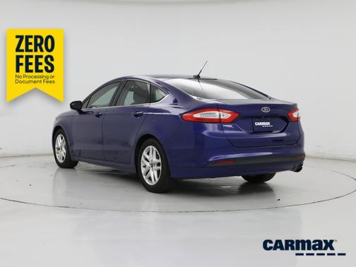 Blue 2016 Ford Fusion SE