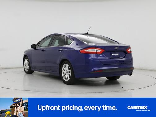 Blue 2016 Ford Fusion SE
