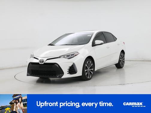 White 2017 Toyota Corolla SE