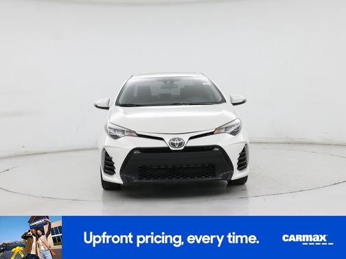 White 2017 Toyota Corolla SE