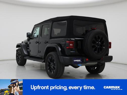 Black 2023 Jeep Wrangler 4xe Unlimited Sahara