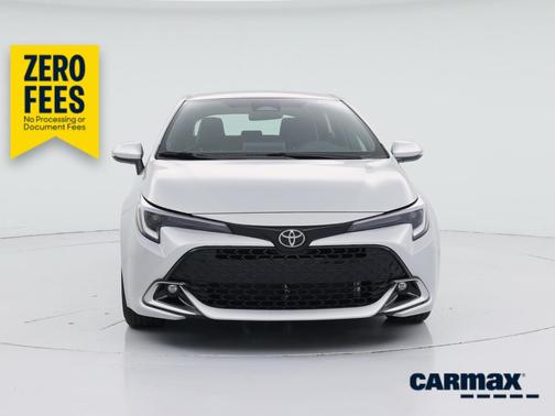 Silver 2025 Toyota Corolla Hatchback XSE