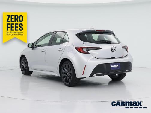 Silver 2025 Toyota Corolla Hatchback XSE