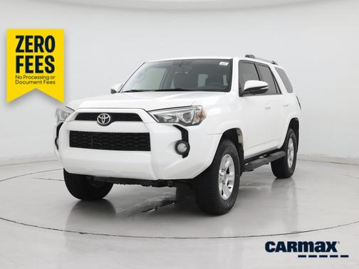 White 2019 Toyota 4Runner SR5 Premium
