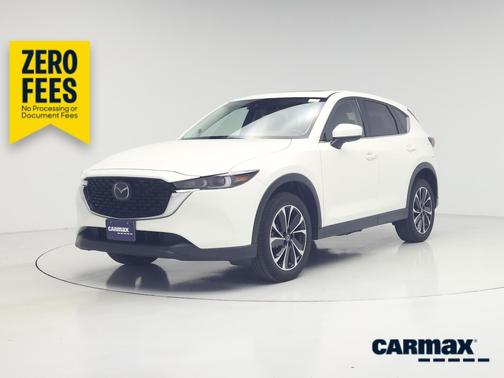 White 2022 Mazda CX-5 2.5 S Premium Package