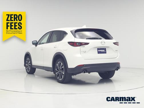 White 2022 Mazda CX-5 2.5 S Premium Package