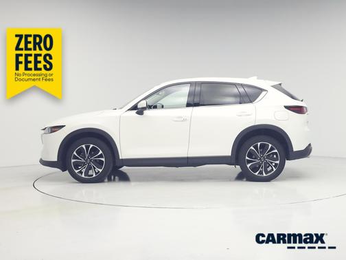 White 2022 Mazda CX-5 2.5 S Premium Package