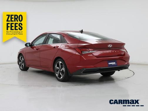 Red 2023 Hyundai ELANTRA HEV Limited