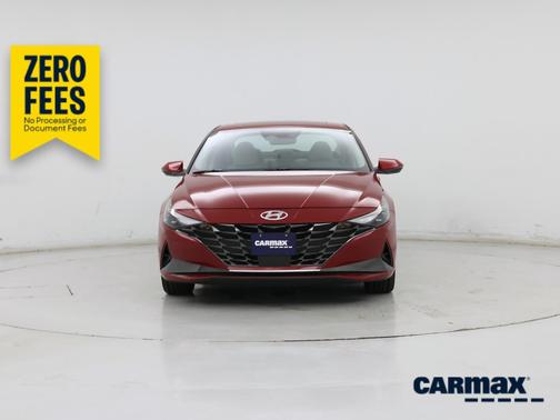 Red 2023 Hyundai ELANTRA HEV Limited