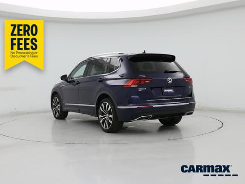 Blue 2021 Volkswagen Tiguan SEL Premium R-Line
