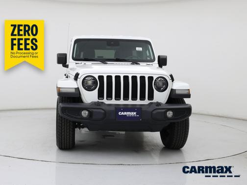 White 2021 Jeep Wrangler Unlimited Sahara Altitude