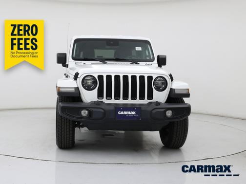 White 2021 Jeep Wrangler Unlimited Sahara Altitude