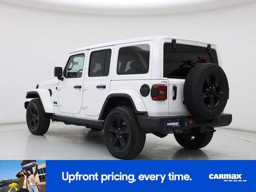White 2021 Jeep Wrangler Unlimited Sahara Altitude