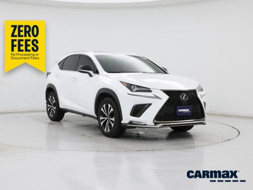 White 2018 Lexus NX 300 F-Sport