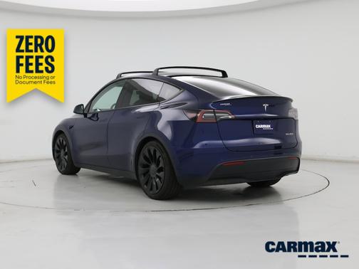 Blue 2022 Tesla Model Y Performance