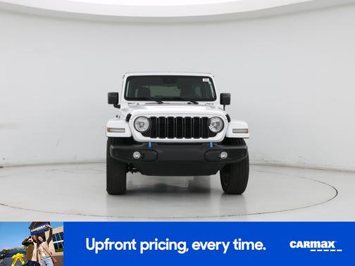 White 2024 Jeep Wrangler 4xe Sport S