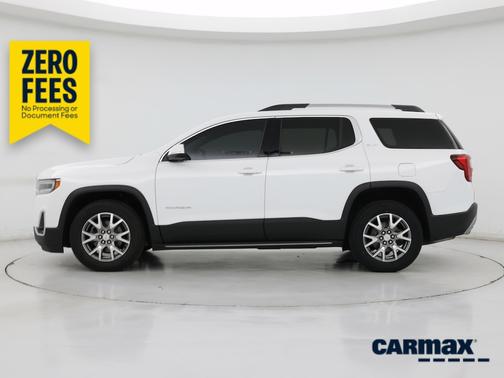 White 2020 GMC Acadia SLT