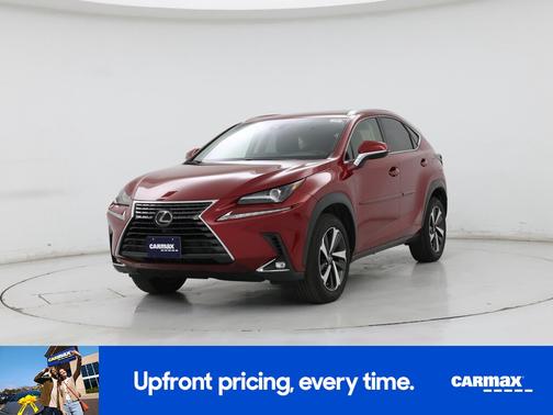 Red 2020 Lexus NX 300
