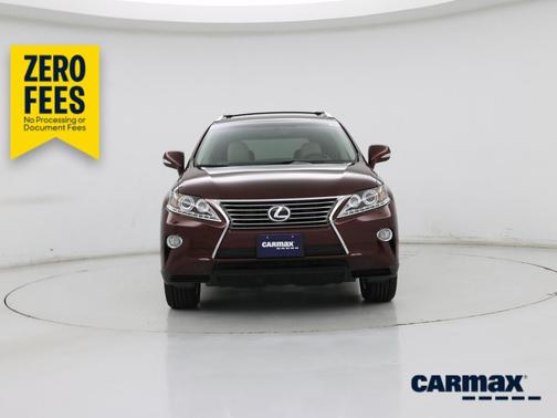 Red 2015 Lexus RX 350