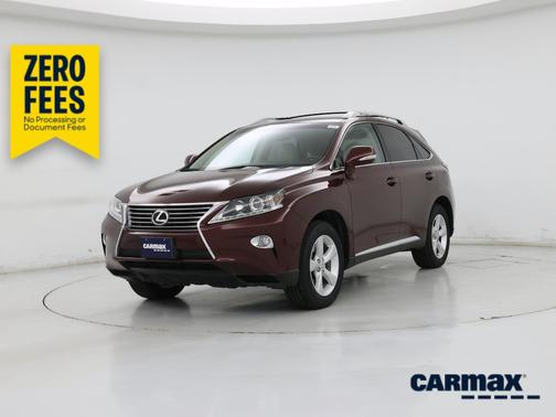 Red 2015 Lexus RX 350