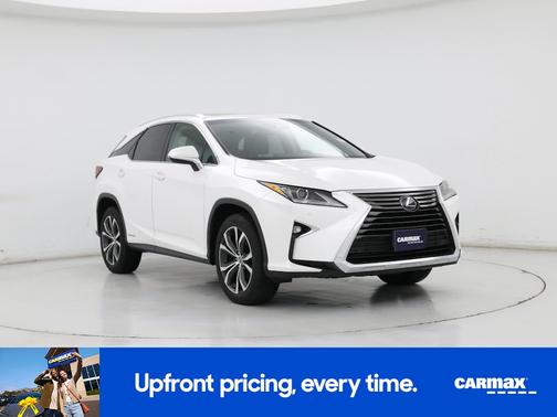 White 2019 Lexus RX 450h