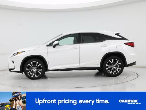 White 2019 Lexus RX 450h