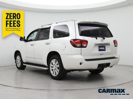 White 2018 Toyota Sequoia Platinum