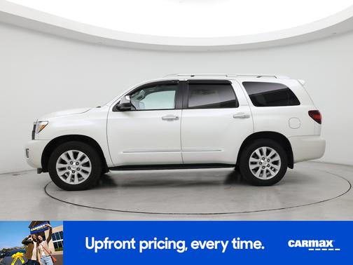 White 2018 Toyota Sequoia Platinum